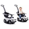 Correpasillos infantil evolutivo Lean Cars 3 en 1 blanco con asa parental, vista frontal