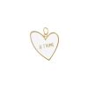 Llamador de Ángeles Proudmama Charm Nola Je t’aime heart