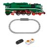 Set construcción tren RC Lean Toys +14 años con mando y batería litio, uso modelismo