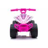 Quad eléctrico TR1805 blanco-rosa