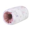 Muff de Alimentación Minky Flori Dusty Pink Sensillo, suave y ergonómico.