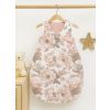 Cotton Sleeping Bag For Children, Size M, 3-12 Months, Tog 2.5, All-season - Sepia Roses