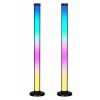 Set lámparas de pie RGB LED Lean 125 cm para gaming y decoración juvenil