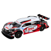 Coche de Carreras RC 1:16 con Ruedas Intercambiables Blanco y Rojo