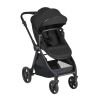Cochecito 3 en 1 Eloe Negro de Kikkaboo para paseos diarios.