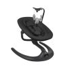 Columpio eléctrico Ayra Black de Kikkaboo en un ambiente moderno