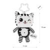 Colgante de Peluche Gato Blanco y Negro Akuku para Bebés - imagen 3