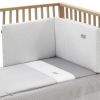 Jgo 2 Pcs.colcha I-v. Cuna 70 Vichy10 Gris 70x140x3 Cm - Cambrass - imagen 3