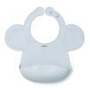 Babero de Silicona Ajustable Babyono - Azul, Comodidad y Protección