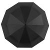 Paraguas Automático Plegable Negro de 12 Varillas 105 cm