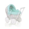 Carro de Muñecas de Mimbre My Sweet Baby con Ropa Mint