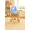 Carrito de Muñecas My Sweet Baby con Ropa de Cama Azul Natural - imagen 3