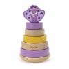 Juguete apilable de madera Mrs. Peacock Trixie