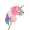 Unicornio de Juguete My Sweet Baby - Caballito de Madera Rosa - imagen 2