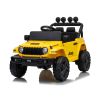 Vehículo eléctrico Jeep Rubicon en eco-cuero confortable para los niños.