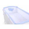 Protector de Cuna XXL My Sweet Baby - Corazones a Cuadros