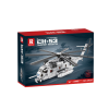 Helicóptero de Transporte CH-53 con Bloques de Construcción