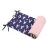 Protector Universal para Cuna My Sweet Baby - Conejos Azul Marino