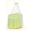 Moisés My Sweet Baby en verde con juego de textil completo