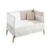 Jgo 2 Pcs.colcha I-v. Cuna 60 Rabbit Beige 60x120x3 Cm - Cambrass
