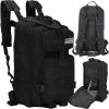 Mochila táctica XL negra Trizand para bebés y niños