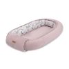 Cocoon de Bebé Sensillo Velvet Twigs Pink 80x45