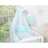 Juego de Cuna 5 Piezas con Dosel My Sweet Baby Little Prince