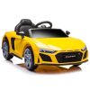 Coche Eléctrico Audi R8 Lift A300 Amarillo