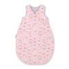 Cotton Sleeping Bag For Children, Size M, 3-12 Months, Tog 2.5, All-season - Ballerinas Powder Pink