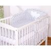 Protector de Cuna My Sweet Baby - Corazones en Blanco y Negro - imagen 3