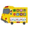 Piano Eléctrico Educativo en Forma de Autobús Amarillo