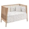 Jgo 2 Pcs.colcha I-v. Cuna 60 Globe Crudo 60x120x3 Cm - Cambrass