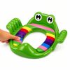 Asiento de inodoro infantil de Lean toys con suaves manejadores.