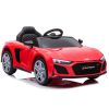 Coche Eléctrico Infantil Audi R8 12V Rojo Mando