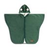 CAR SEAT PONCHO PLUSH GREEN