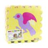 Alfombrilla de Puzzle Educativa Suave EVA Animales 9 Piezas