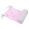 Protector de Cuna Universal My Sweet Baby - Conejitos Rosa
