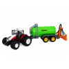 Tractor teledirigido Lean toys rojo y blanco fabricado en plástico