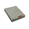 Manta de terciopelo gris 75x100 de Sensillo para bebé