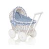 Cochecito de Muñeca My Sweet Baby de Mimbre con Ropa de Cama