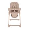 Trona Kikkaboo Pastello 3 beige con asiento acolchado tipo piel