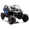 Buggy eléctrico infantil 4x4 DK-CA001 azul y gris LEAN CARS vista tres cuartos