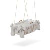 Cesta Colgante para Bebé My Sweet Baby - Mini Rosettes Grey