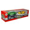 Set de Vehículos: Sportcars Amarillos y Off-Road Verde
