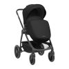 Carrito de bebé 3en1 Kikkaboo Modena Negro - Comodidad y Estilo - imagen 2