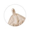 Toalla de Baño con Capucha Babyono de Bambú 100x100 cm Beige - imagen 3