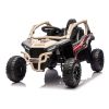 Coche a batería Kawasaki JS330 24V5Ah Negro y Beige