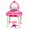 Tocador Infantil con Espejo y Accesorios, Luces y Sonidos
