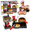 Set Pizzería Infantil con Horno y Cafetera