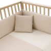 Jgo 2 Pcs.f.nordica Cuna 60 Rustic Rosa 100x140x3 Cm - Cambrass - imagen 2
